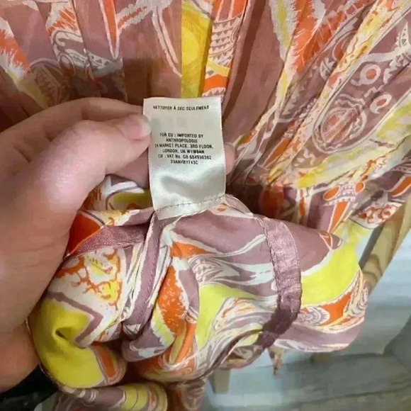 Anthropologie vanessa virginia dress size 10 - Picture 10 of 15